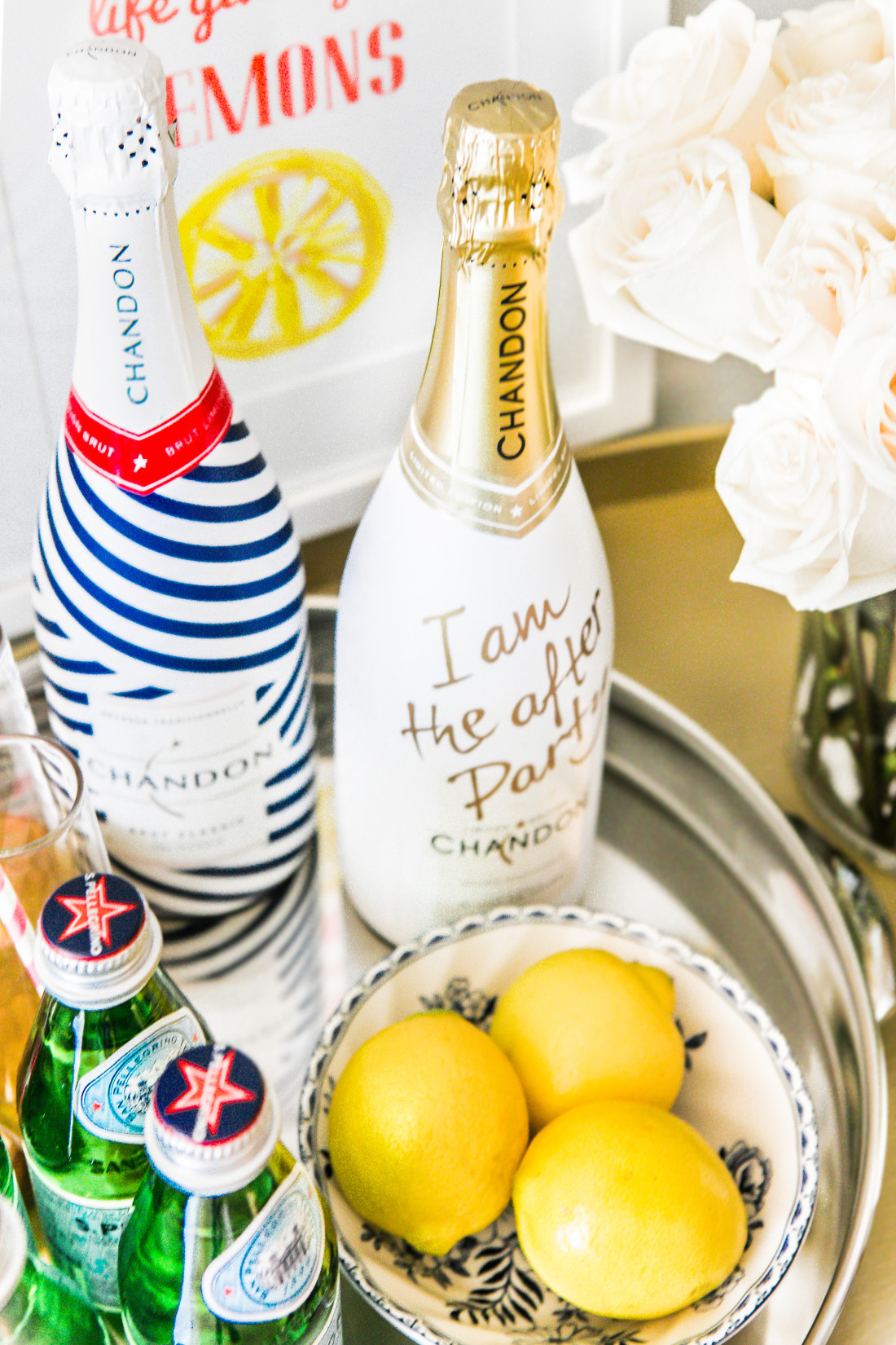 Chandon-Champagne-Lemons-Bar-Cart-Styling