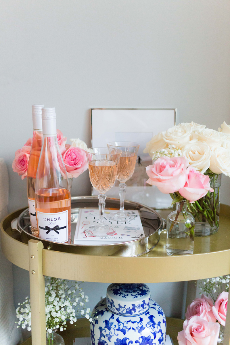 How-To-Style-A-Gold-Bar-Cart-Rose