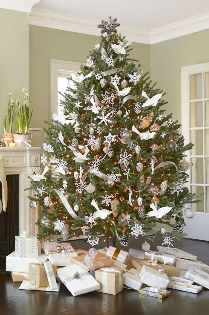 http://lauren-nelson.com/wp-content/uploads/2017/11/White-Christmas-Tree-Decorating-Idea.jpg