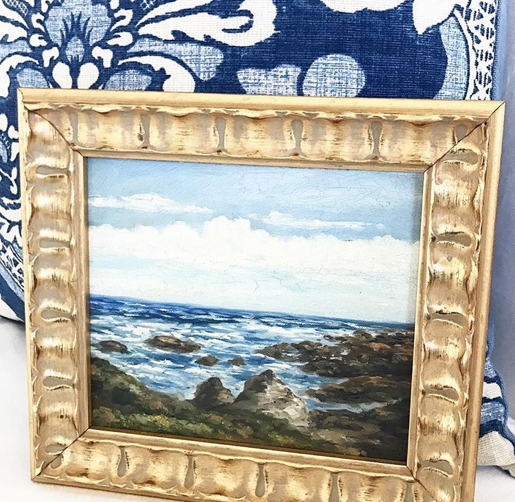 Fine-Vintage-Art-Sea-Oil-Painting-The-Atelier-Collection