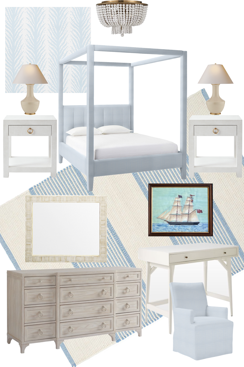 Serena and Lily Bedroom Design
