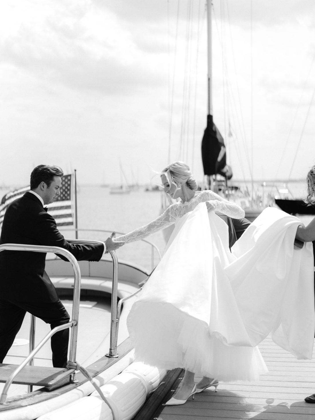 Lauren Nelson - East Coast Weddings - CT Weddings - Stamford Yacht Club - Preppy Wedding