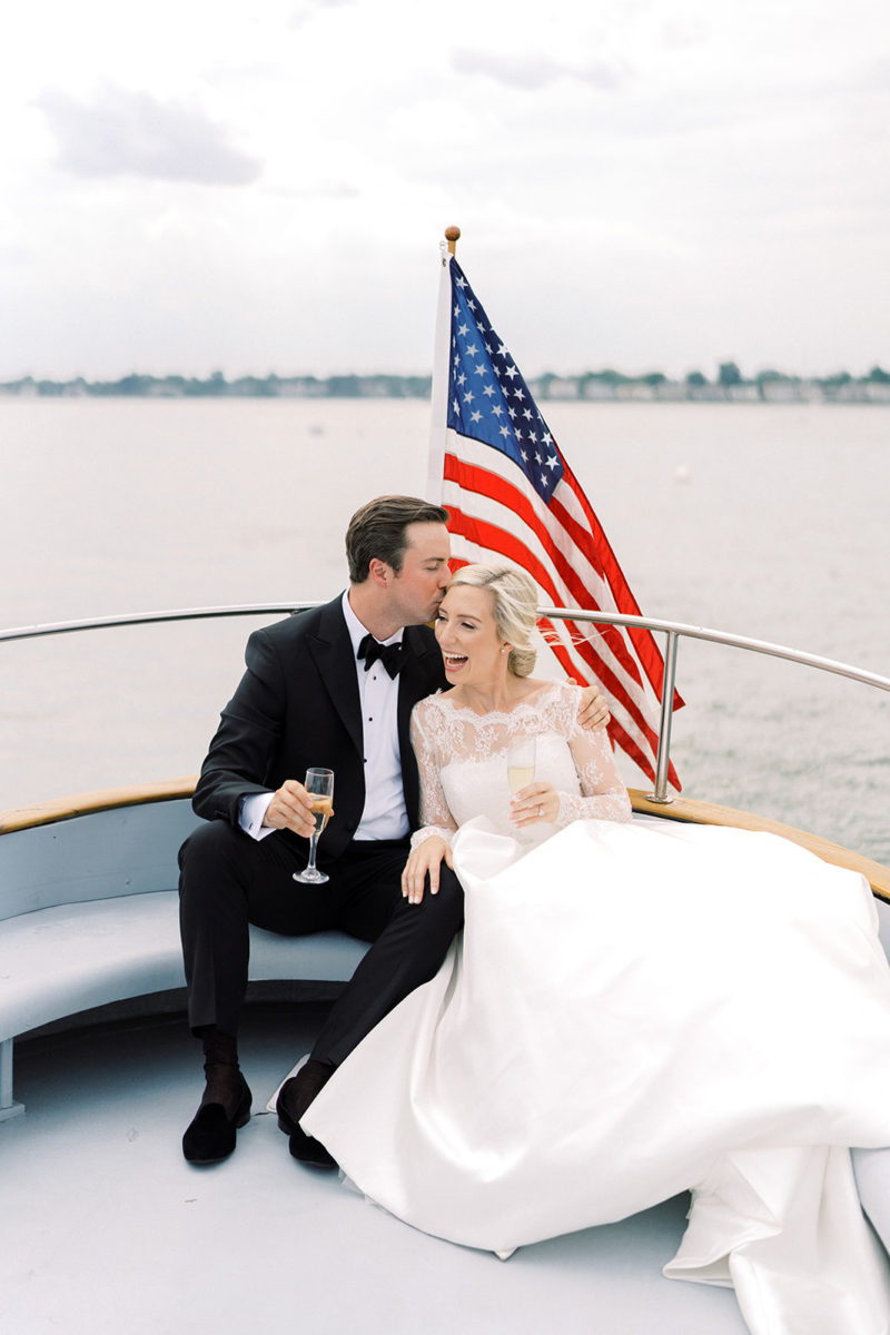 Lauren Nelson East Coast Wedding - CT Weddings - Stamford Yacht Club - Martha Stewart Weddings - Over The Moon Weddings