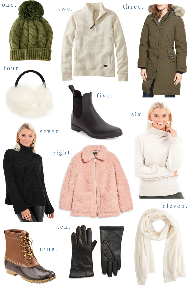 Winter Wardrobe Essentials - Lauren Nelson